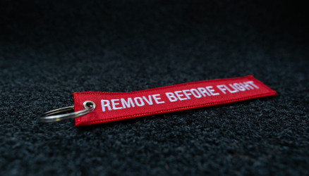 Flamme Remove Before Flight Plane Sights